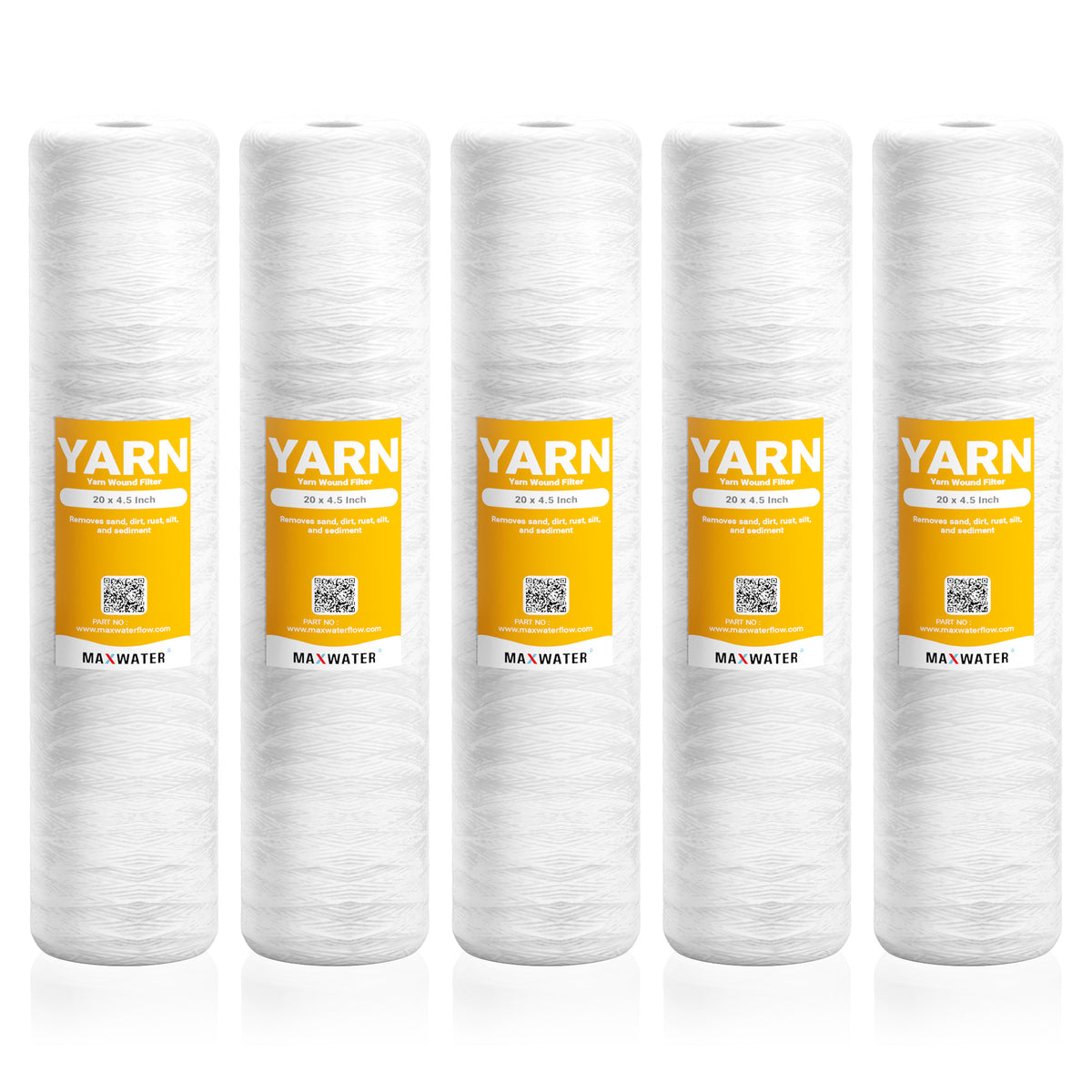 yarn filters for whole home filter