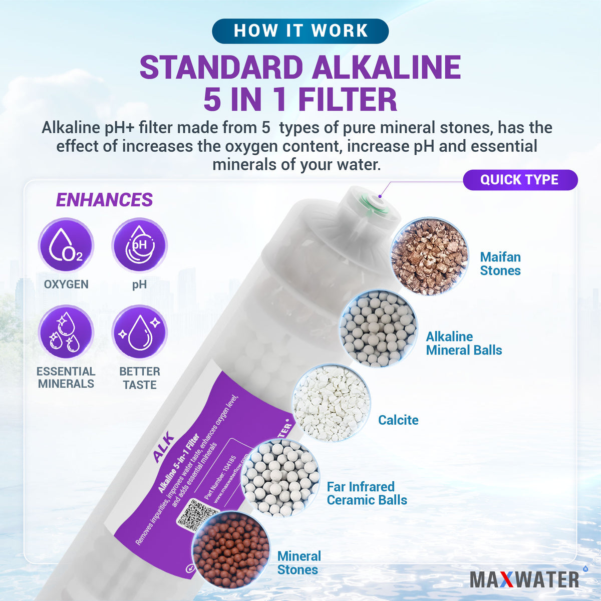 alkaline filter for ro system