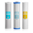 heavy metal sediment kdf85 and cto water filter