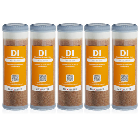 deionized water filter pack
