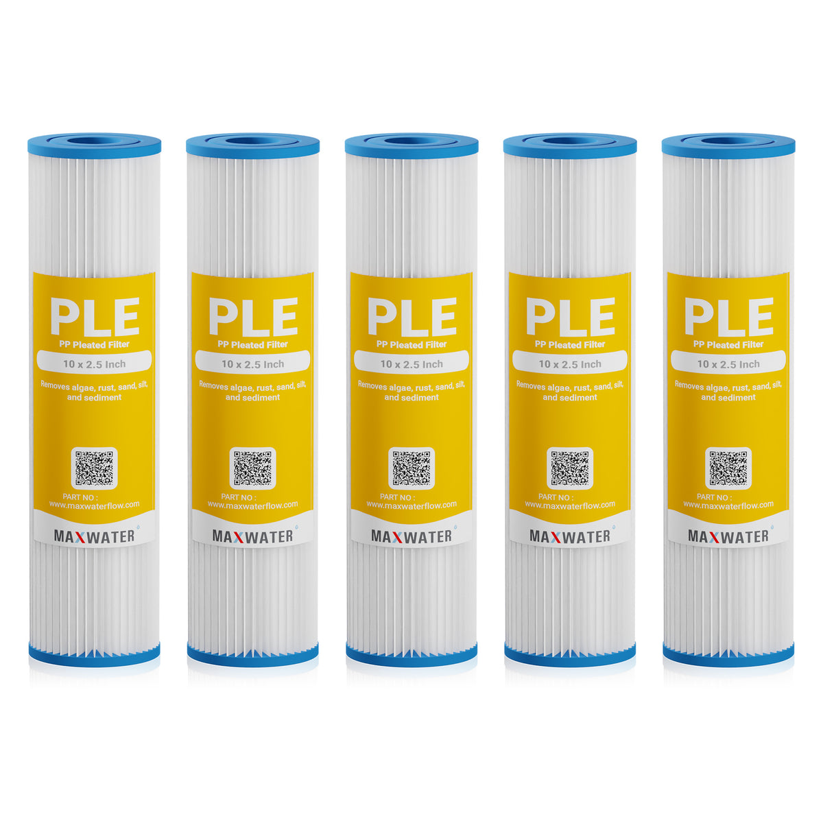 pleated filter pack