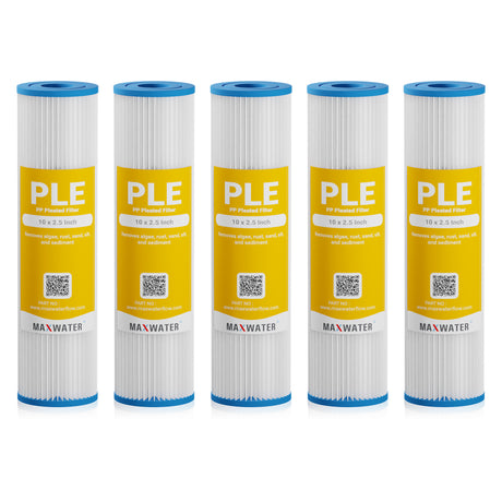 pleated filter pack