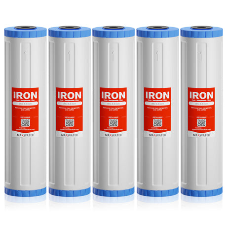 iron filter for well combo