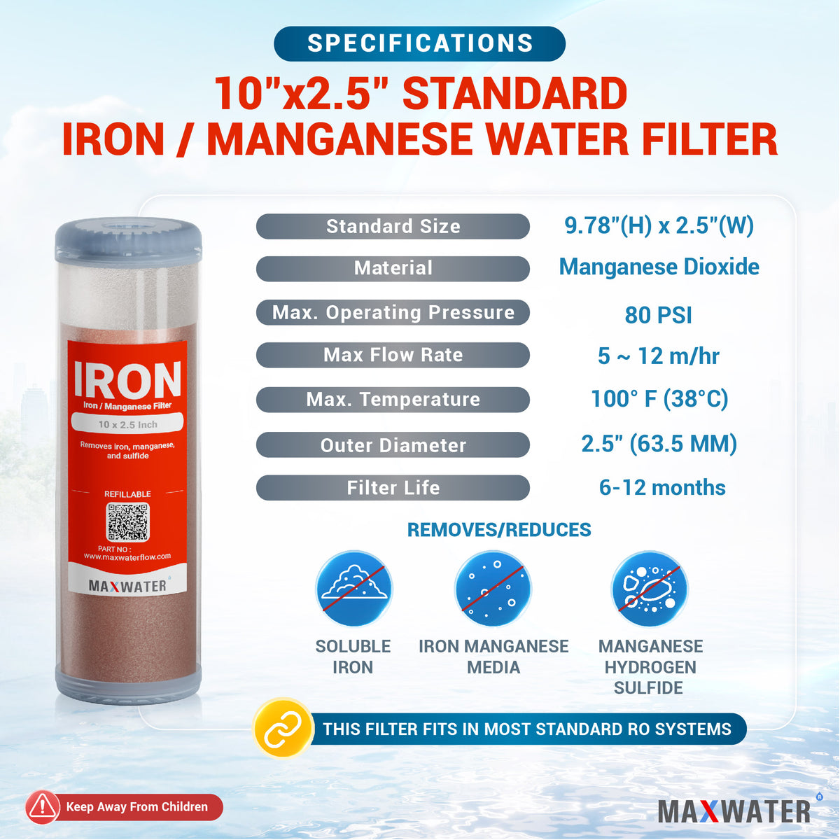 iron filter system