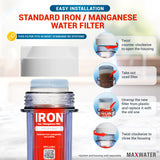 10 inch iron water filter