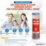 iron removal filter for well water