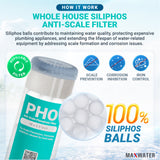 Sediment filtration cartridge replacement for maintaining clear and clean water flow