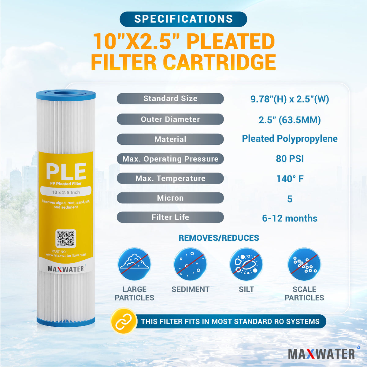 filter pleated