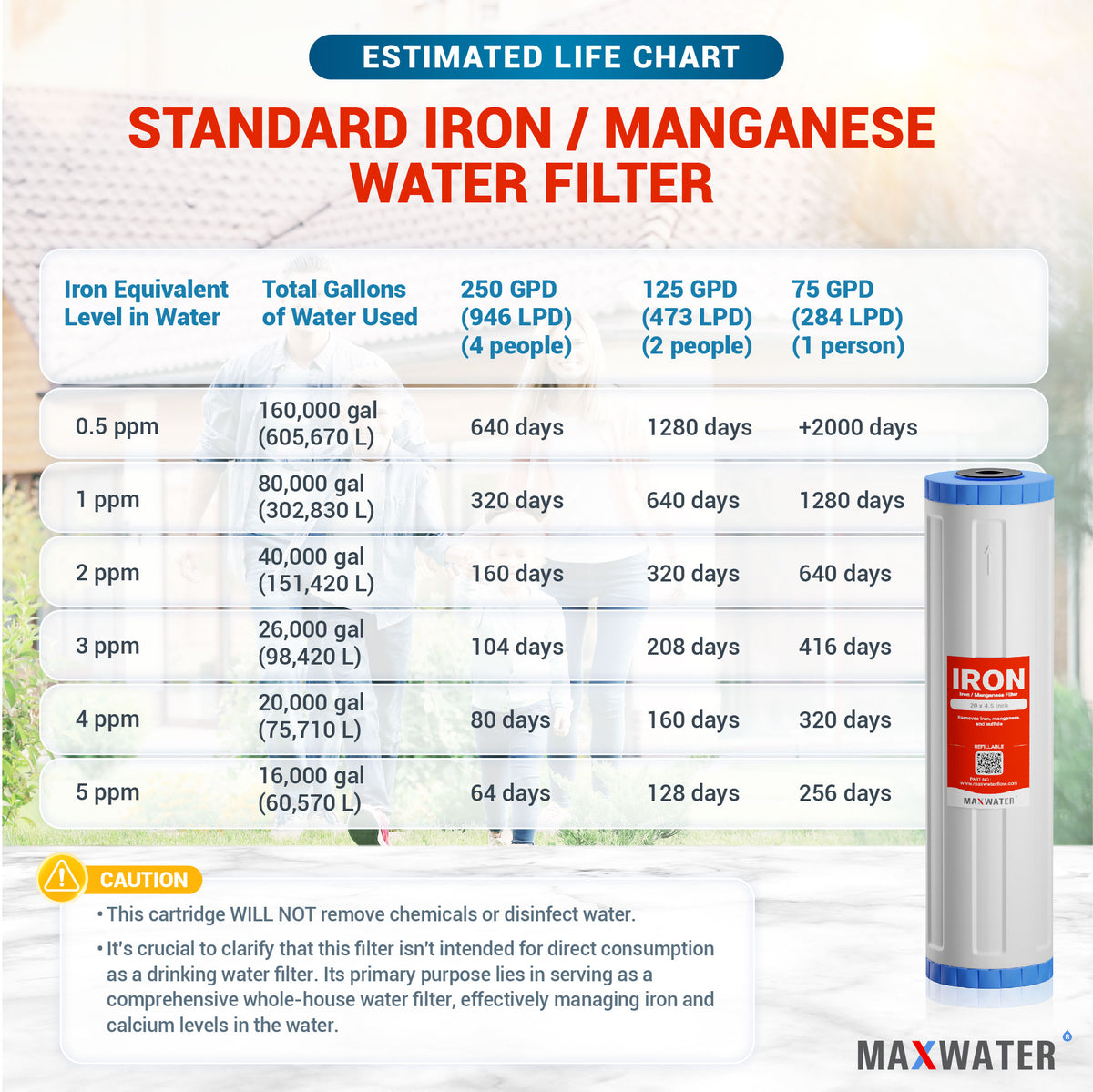 iron filtration system for well water