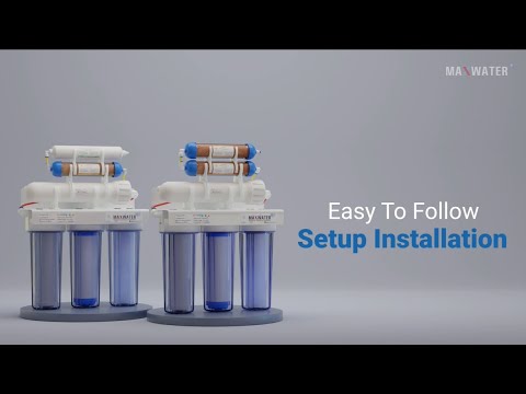 installation video for aquarium water RODI system