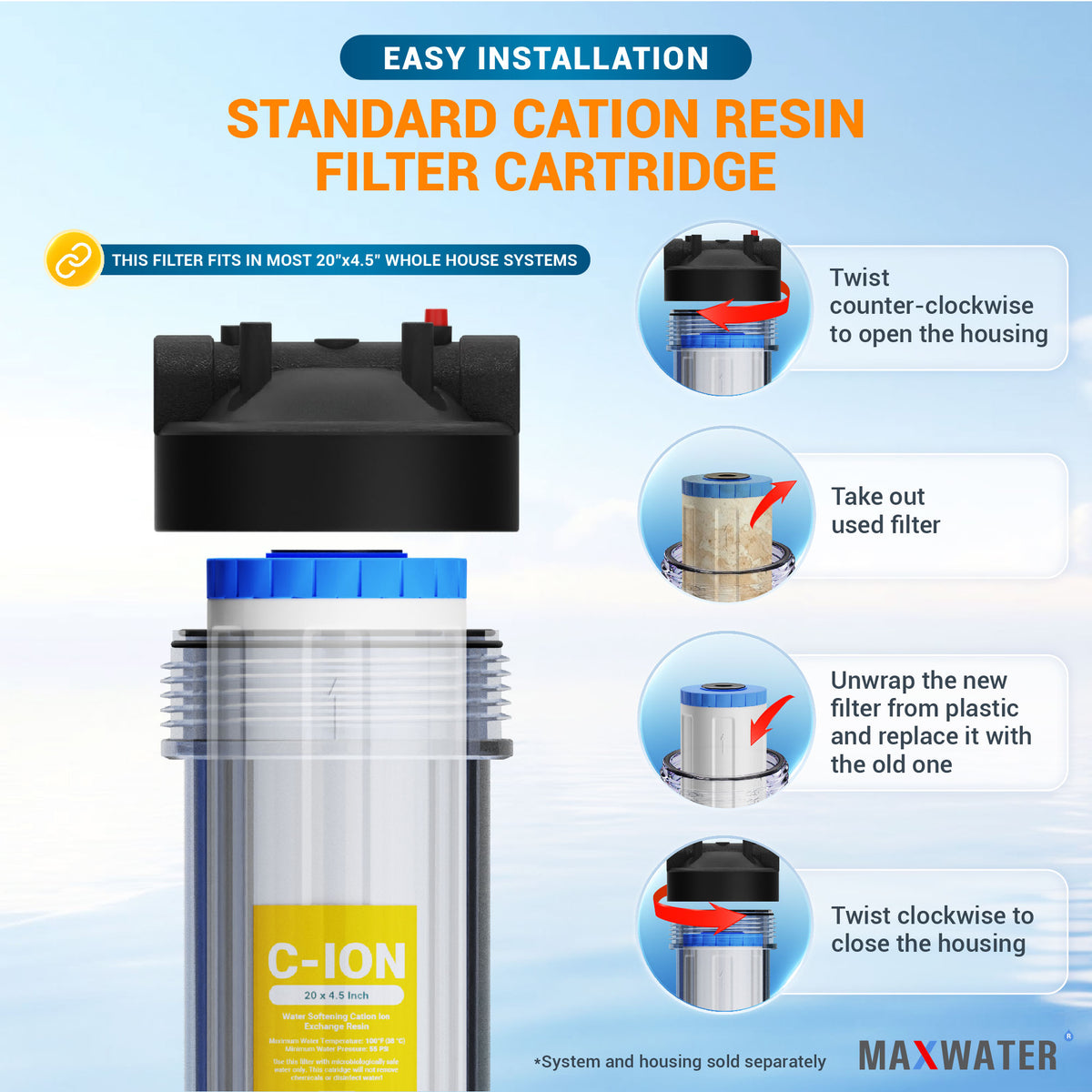 household water softener system