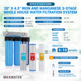 whole house iron filter