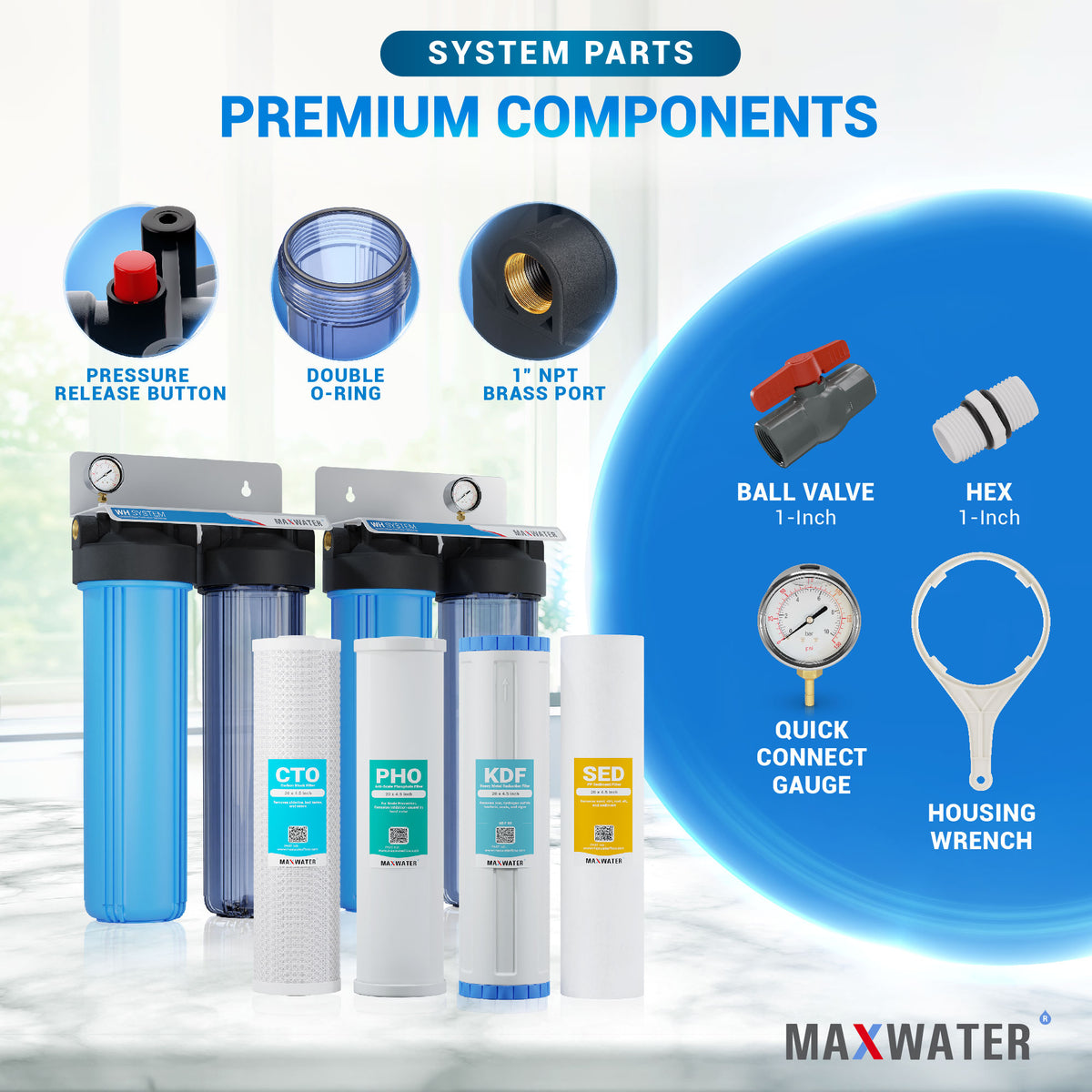 whole home water filtration system
